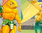 Artista imagina mascote de clube do Brasileirão como lutador de videogame