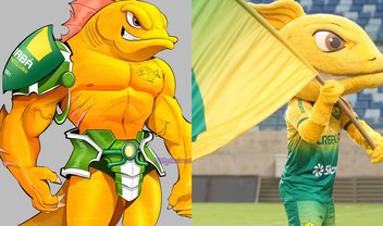 Artista imagina mascote de clube do Brasileirão como lutador de videogame