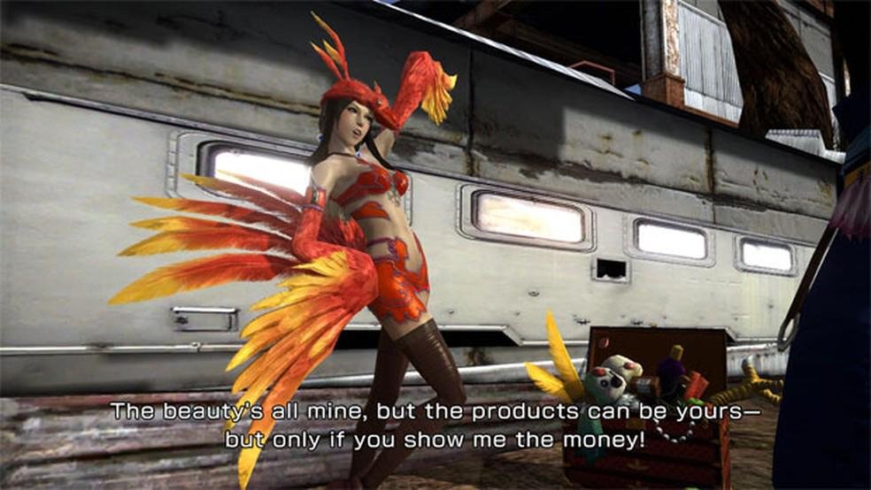 Chocolina certamente faz com que Final Fantasy XIII-2 seja considerado um dos jogos para o Carnaval. (Fonte: Square Enix/Reprodução)