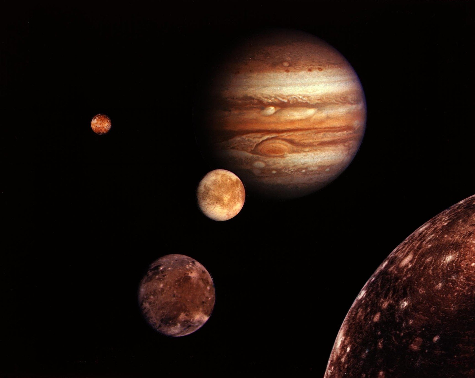 No total, 12 novas luas foram descobertas na órbita de Júpiter (Fonte: Pixabay/WikiImages)