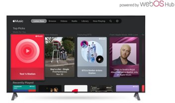 LG leva serviços da Apple para mais smart TVs com webOS Hub