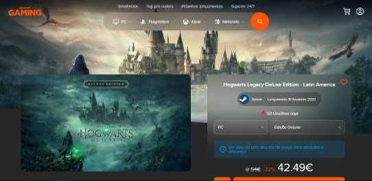 Hogwarts Legacy - Xbox Series X - Compra jogos online na