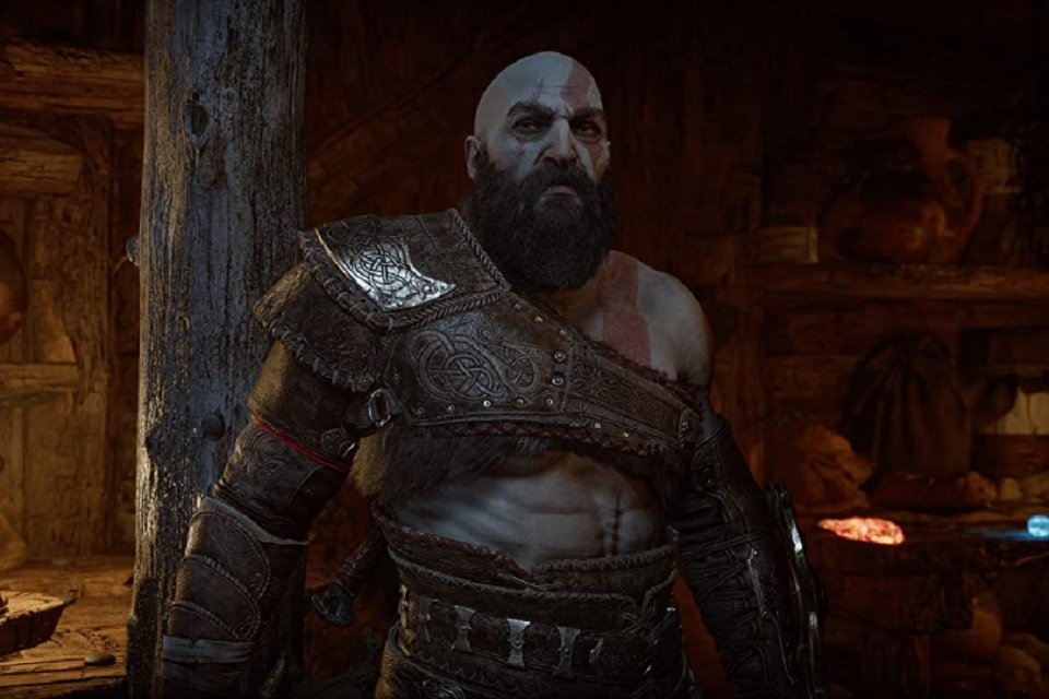 God of War: Kratos é Odin em ilustração épica