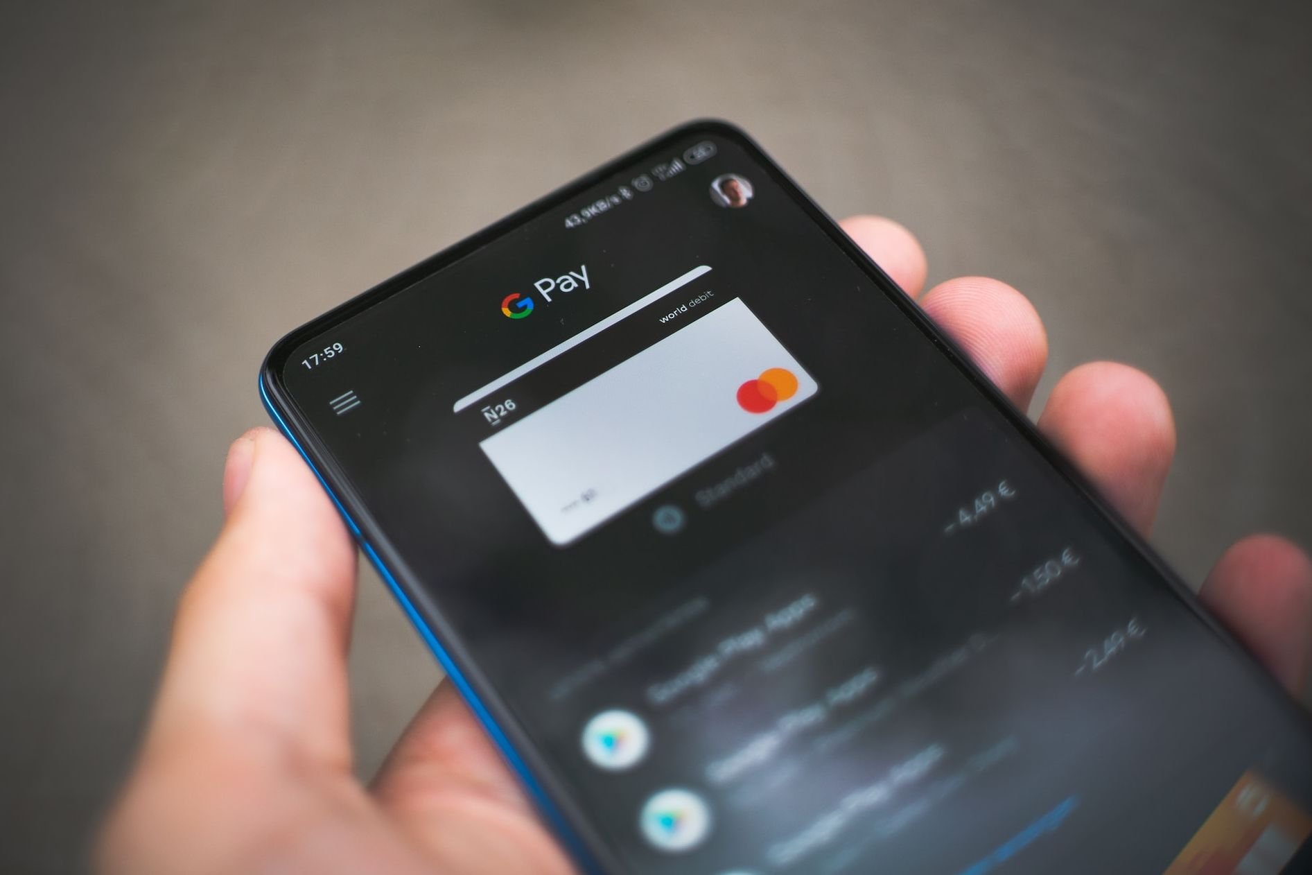 Apps como o Google Pay oferecem ampla proteção para o uso de NFC.