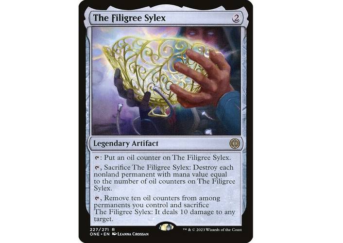 The Filigree Sylex - Efeito “Marcador de Óleo”