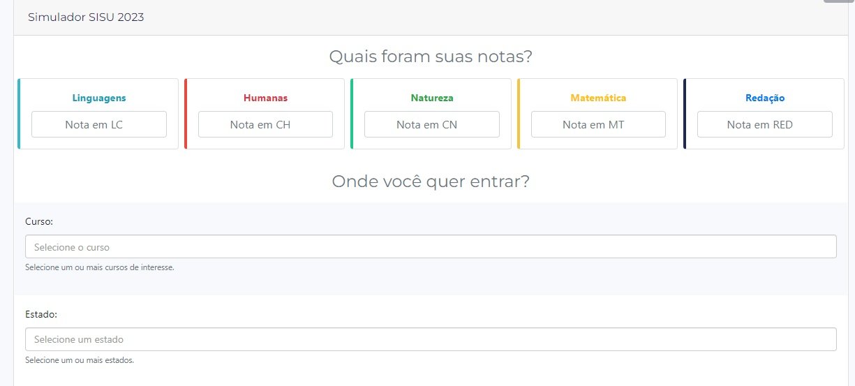 Nota de Corte SISU Medicina: Simulador – Criciuma News