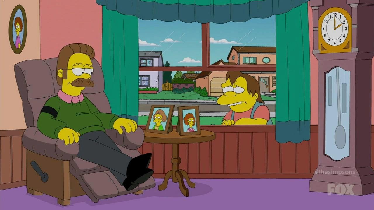A morte de Edna Krabappel foi um baque para Os Simpsons