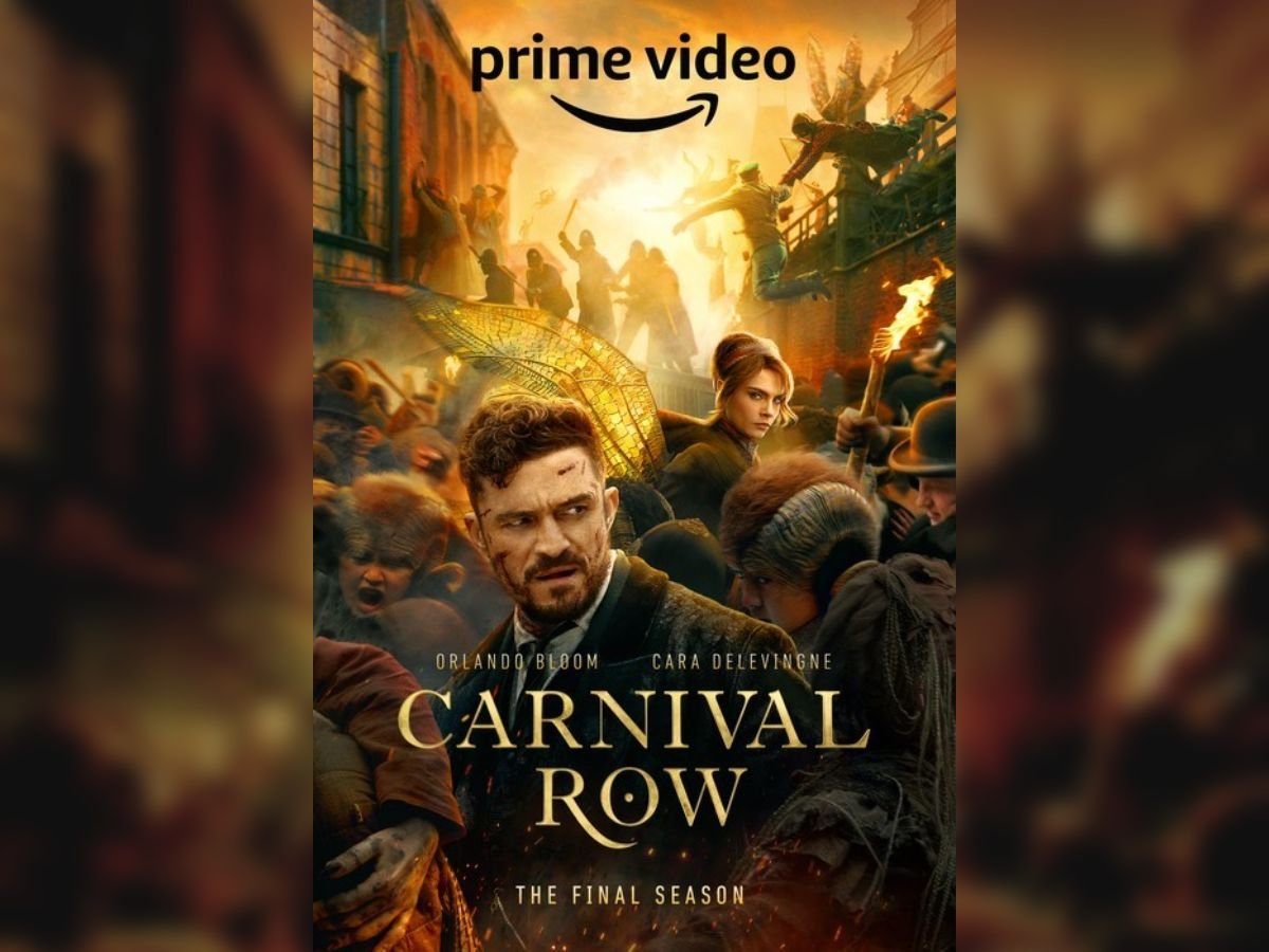 Poster da temporada final de Carnival Row da Amazon Prime Video.