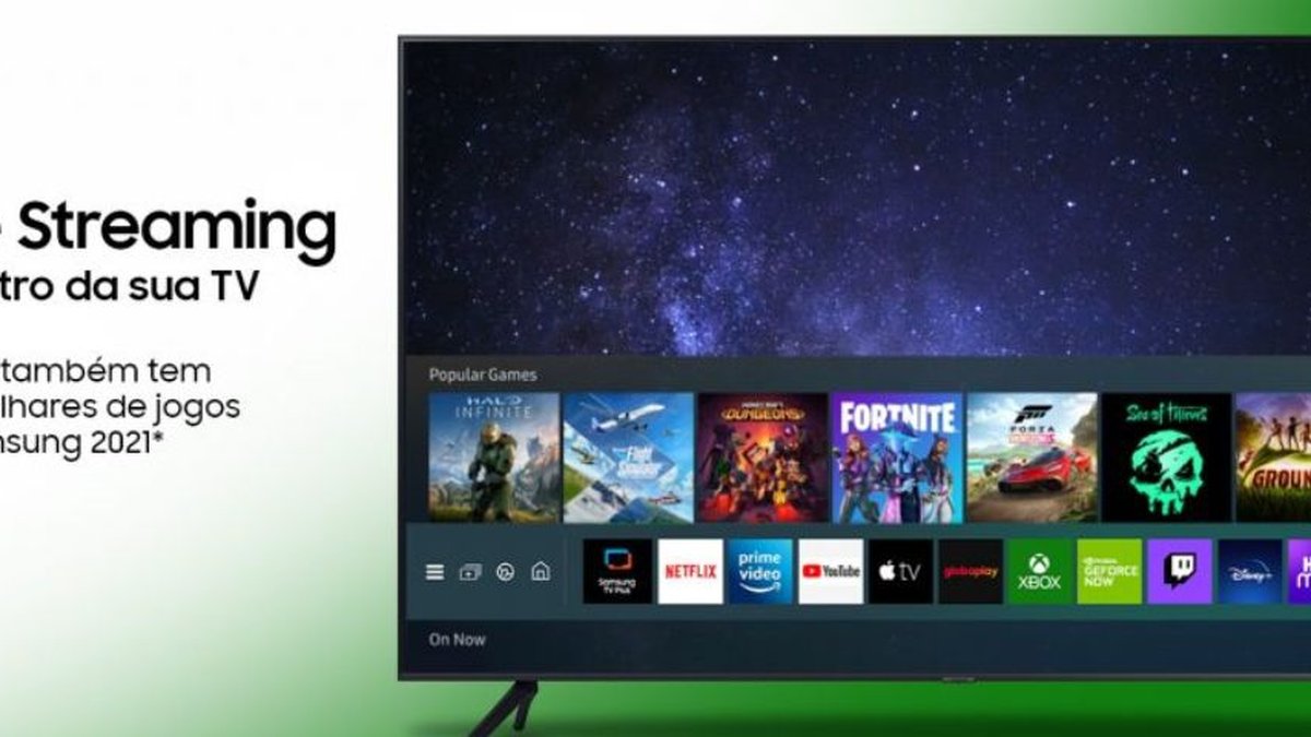 APP nativo do xCloud e Geforce Now liberado nas TVs Samsung Modelo