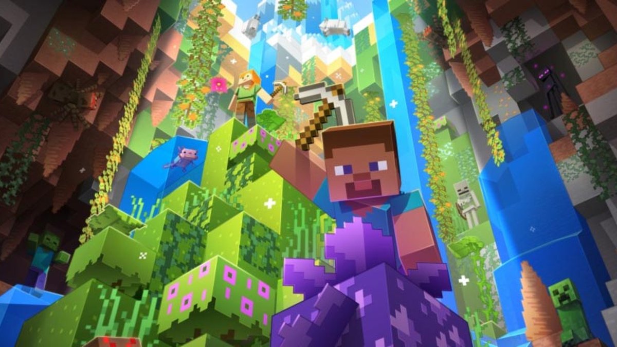 Papel de parede : Minecraft, Video Game Art, videogames, Jogos de