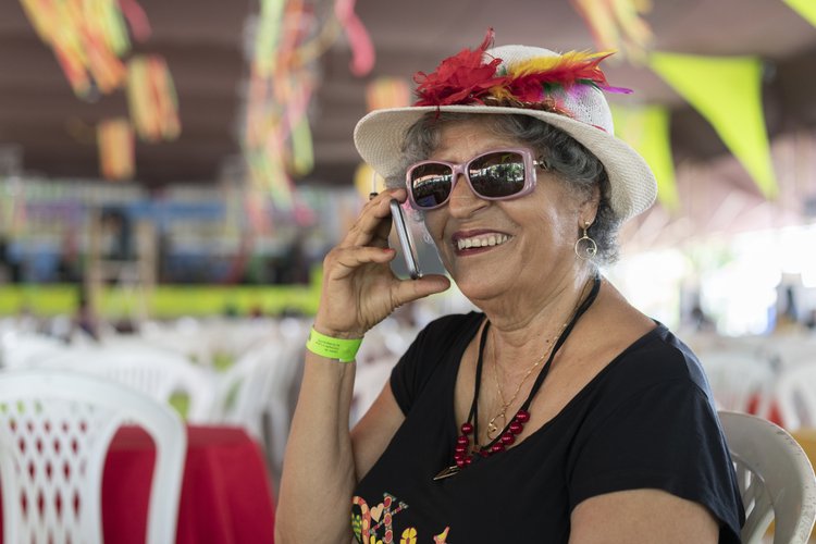 Idosos no Carnaval