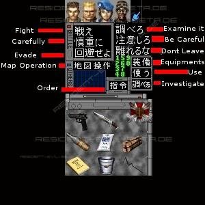 Os 4 personagens originais no menu do jogo