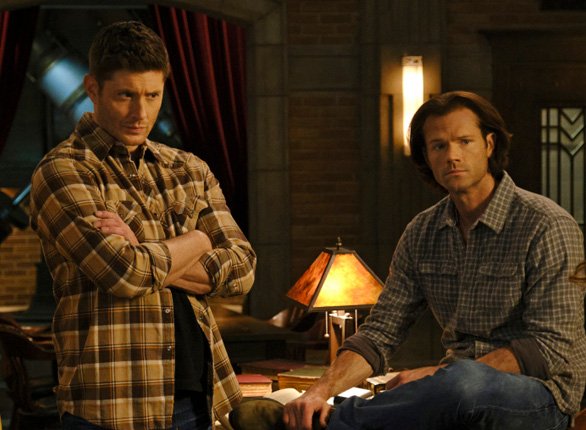 Os irmãos Winchester e suas flanelas