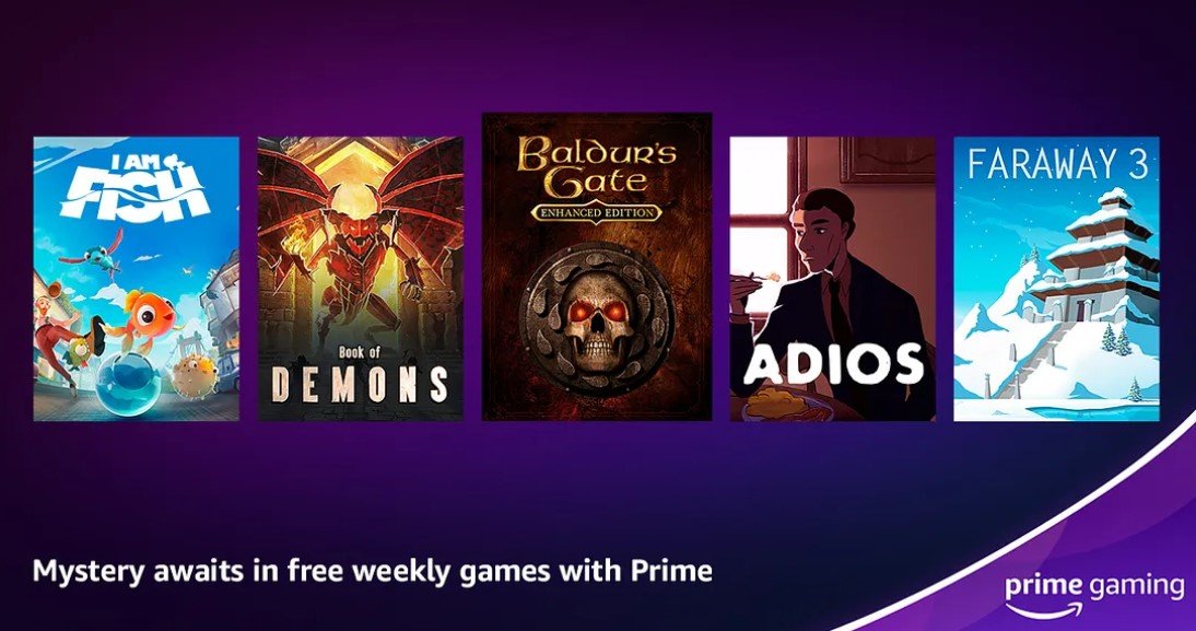 Prime Gaming divulga jogos e conteúdos gratuitos de março