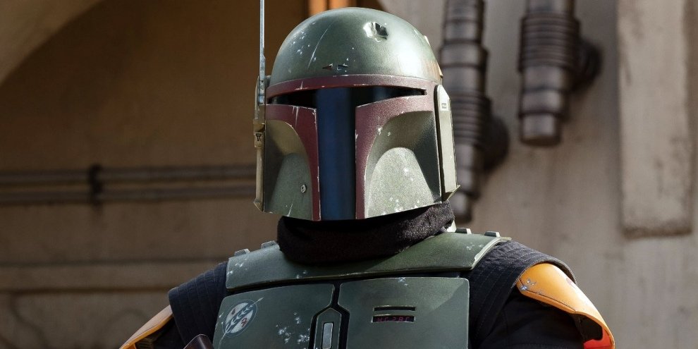 Boba Fett em sua própria série do mundo Star Wars. (Fonte: Disney/Divulgação)