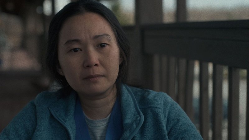 Hong Chau é Liz em A Baleia (A24)