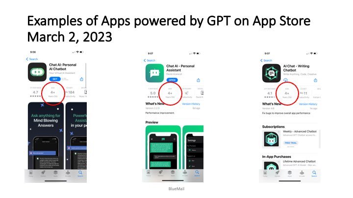 Fundador da Blix afirma que outros apps que usam o ChatGPT não foram censurados pela Apple. (Fonte: Ben Volach/Twitter/Reprodução)
