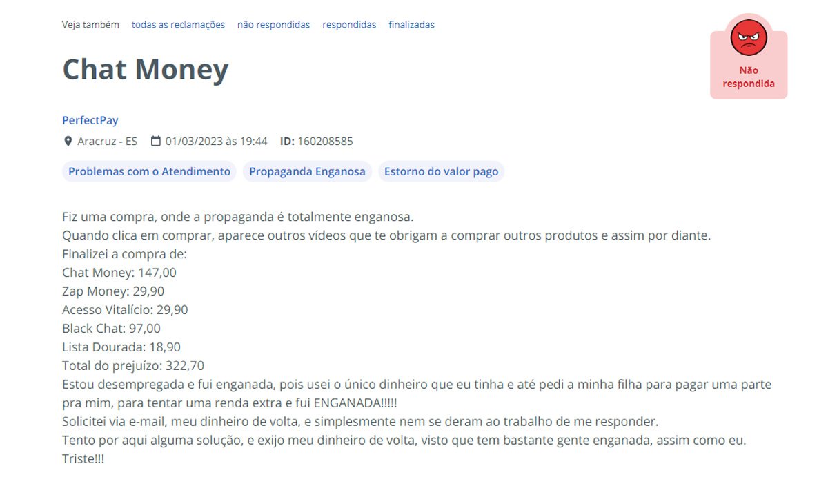 Chat Money: golpe no  promete dinheiro fácil com ChatGPT - TecMundo