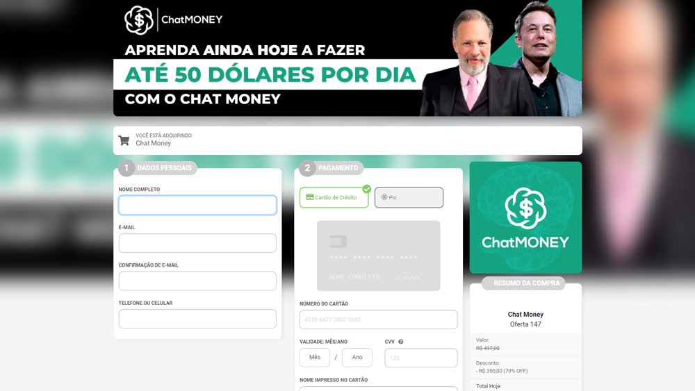 Chat Money: golpe no  promete dinheiro fácil com ChatGPT - TecMundo