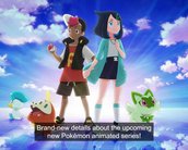 Novo anime do Pokémon ganha trailer com legendas em inglês