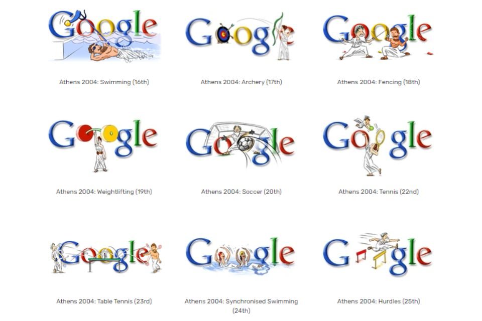 Google 25 anos: veja os doodles que marcaram história - MediaTalks