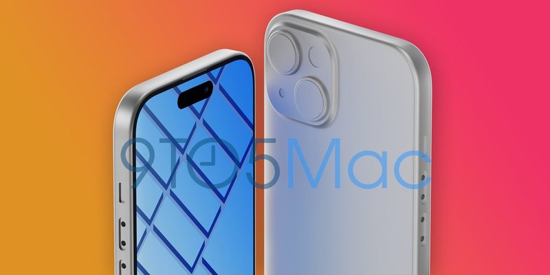 Desenho CAD do iPhone 15 Pro