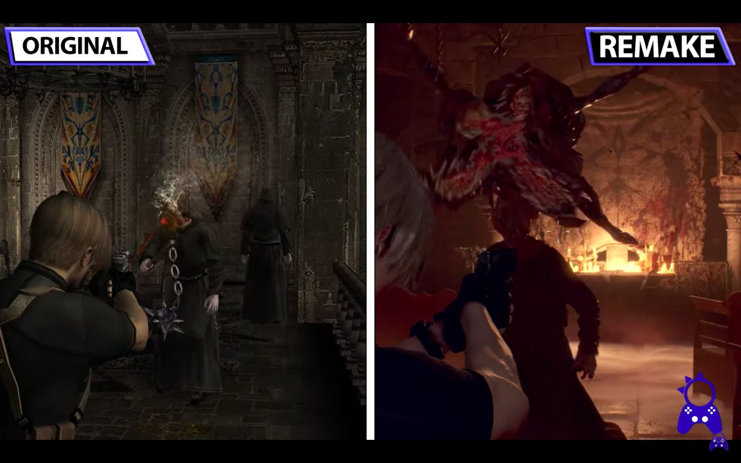 Resident Evil 4 Compare personagens no jogo original e no remake