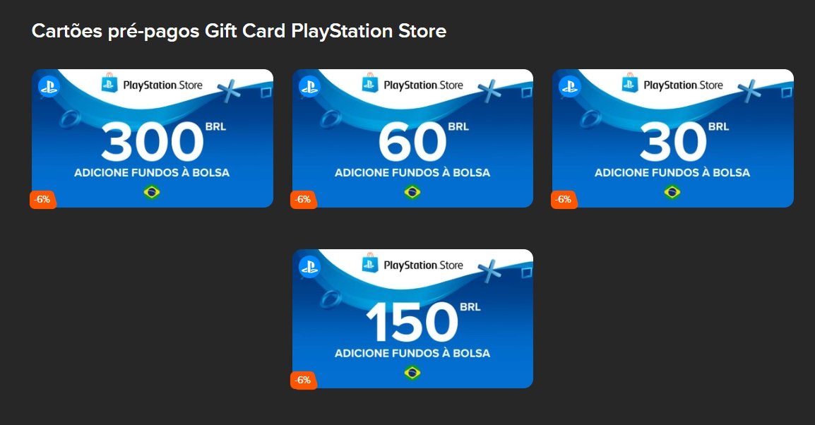 Gift cards com desconto? Só na Instant Gaming