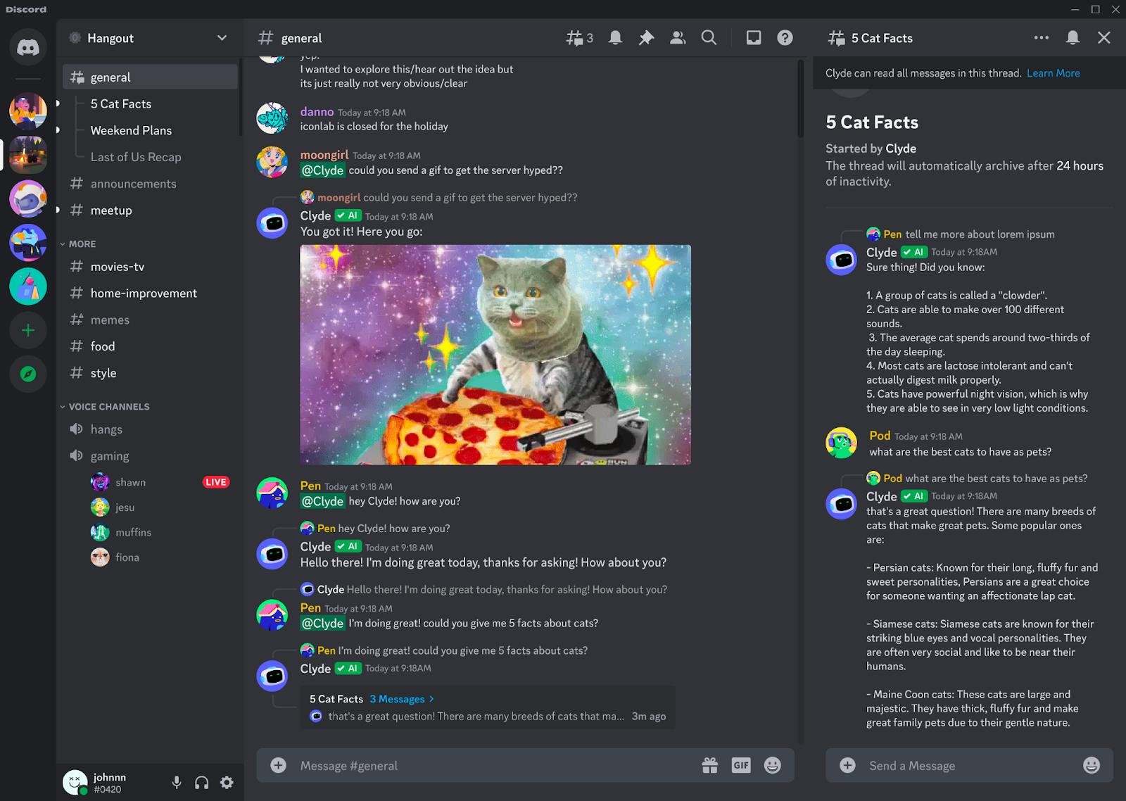 Integração do Discord