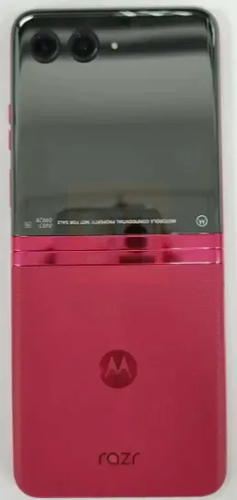 Imagem supostamente vazada do Moto Razr 2023.