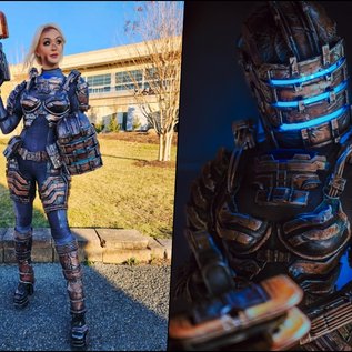 Imagem de Dead Space: cosplay feminino de Isaac impressiona pelos detalhes