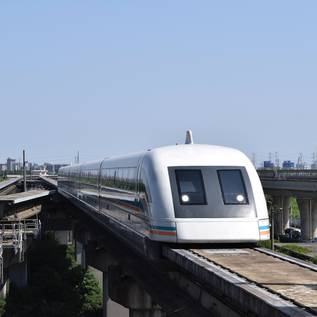 Imagem de O que é o trem Maglev e como ele funciona?