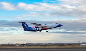 Avião movido a hidrogênio para 40 passageiros faz voo de teste com sucesso