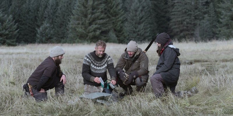 Seth, Paul e Nick, do Acampamento Charlie, foram os grandes vencedores. (Fonte: Netflix/Divulgação)