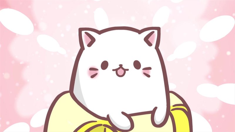 Bananya é um anime infantil estrelado por uma família de gatos que moram dentro de bananas