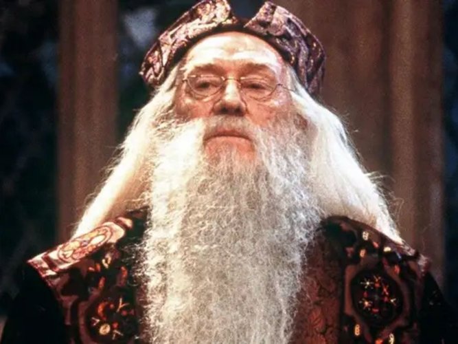 Alvo Dumbledore em Harry Potter e a Câmara Secreta (2002).