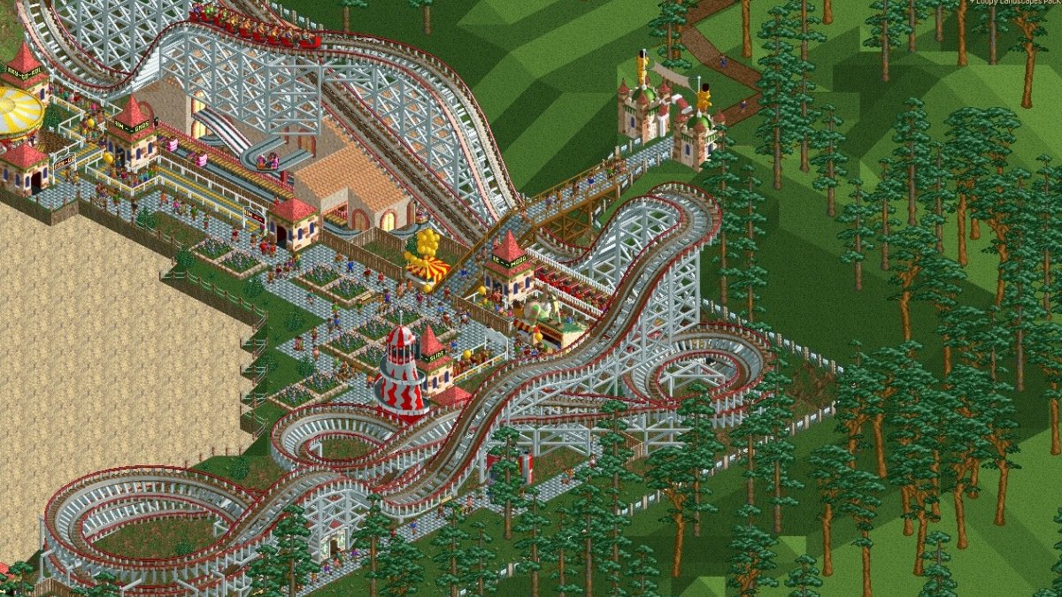 RollerCoaster Tycoon 2: fã cria pista que dura mais que o universo