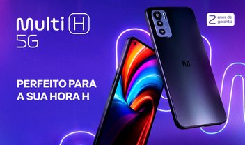 Multi H 5G: celular da marca brasileira tem 2 anos de garantia e 256 GB