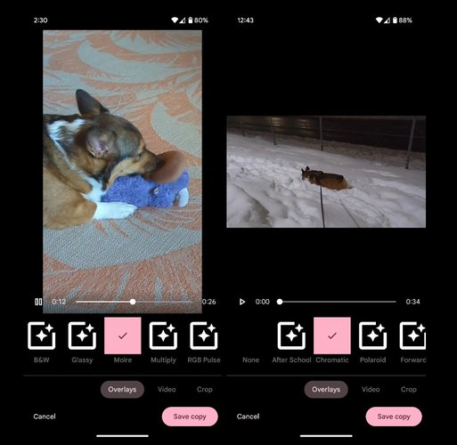 Video Unblur deve trazer novos filtros para a edição de vídeo.