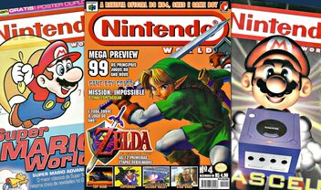 LOTE DE REVISTAS DE VIDEOGAMES NOSTÁLGICAS E RARÍSSIMAS 