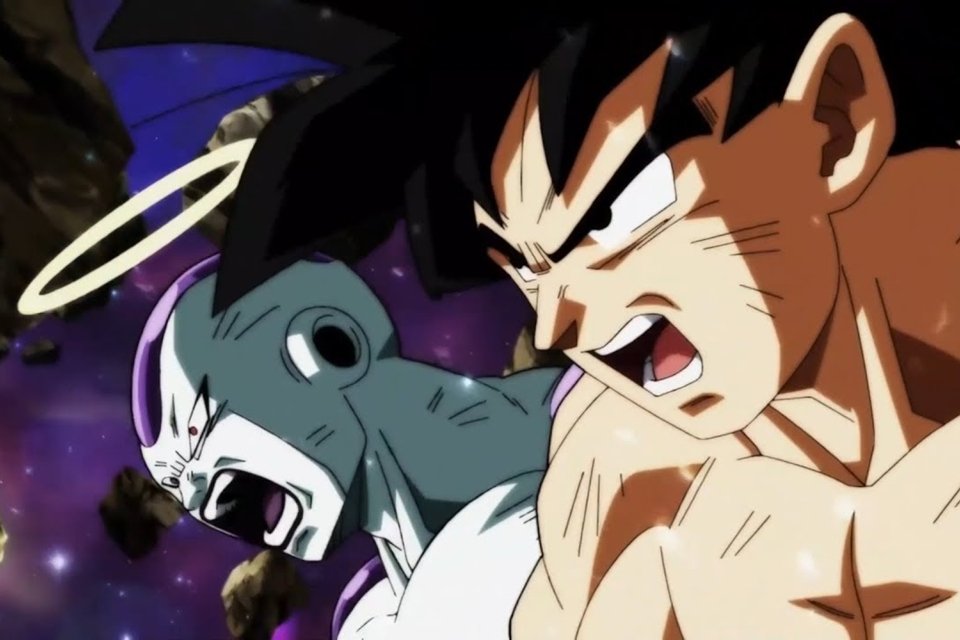 A batalha final de Dragon Ball Super traz Freeza e Goku lado a lado.