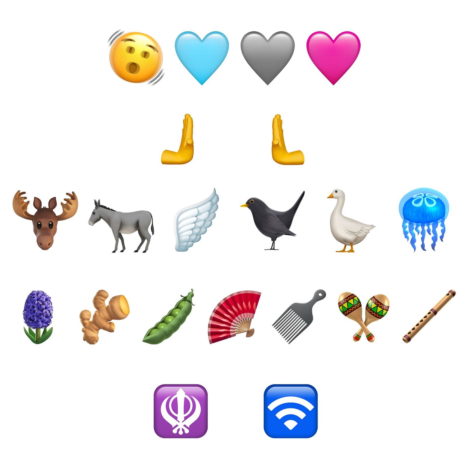 Novos emojis estão disponíveis na versão estável do iOS 16.4.