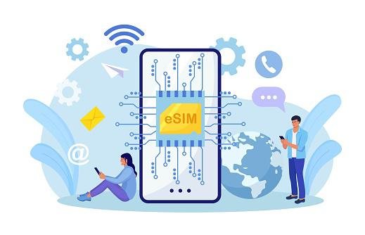 Enquanto o SIM é um chip físico que é inserido no smartphone, o eSIM é um chip virtual incorporado aos smartphones que oferecem compatibilidade com a tecnologia.