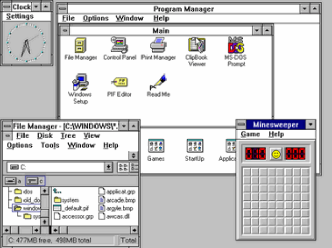 Windows 3.1.