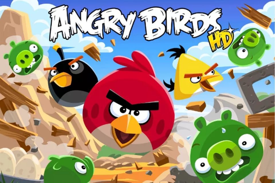 Angry Birds é o jogo de celular mais viciante e mais baixado do ano