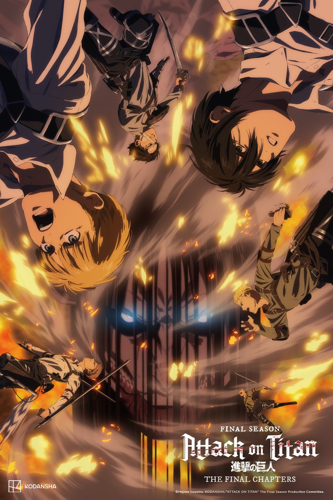 Shingeki no kyojin 3° Temporada, episódio 10 - Amigos