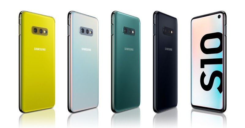 O Galaxy S10.