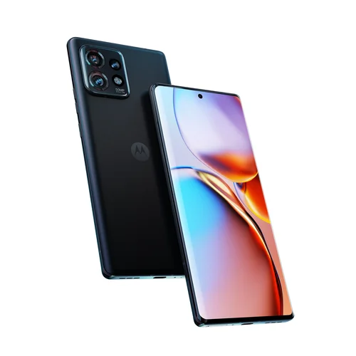 Motorola Edge 40 Pro adota visual com tela com bordas curvas nas laterais.