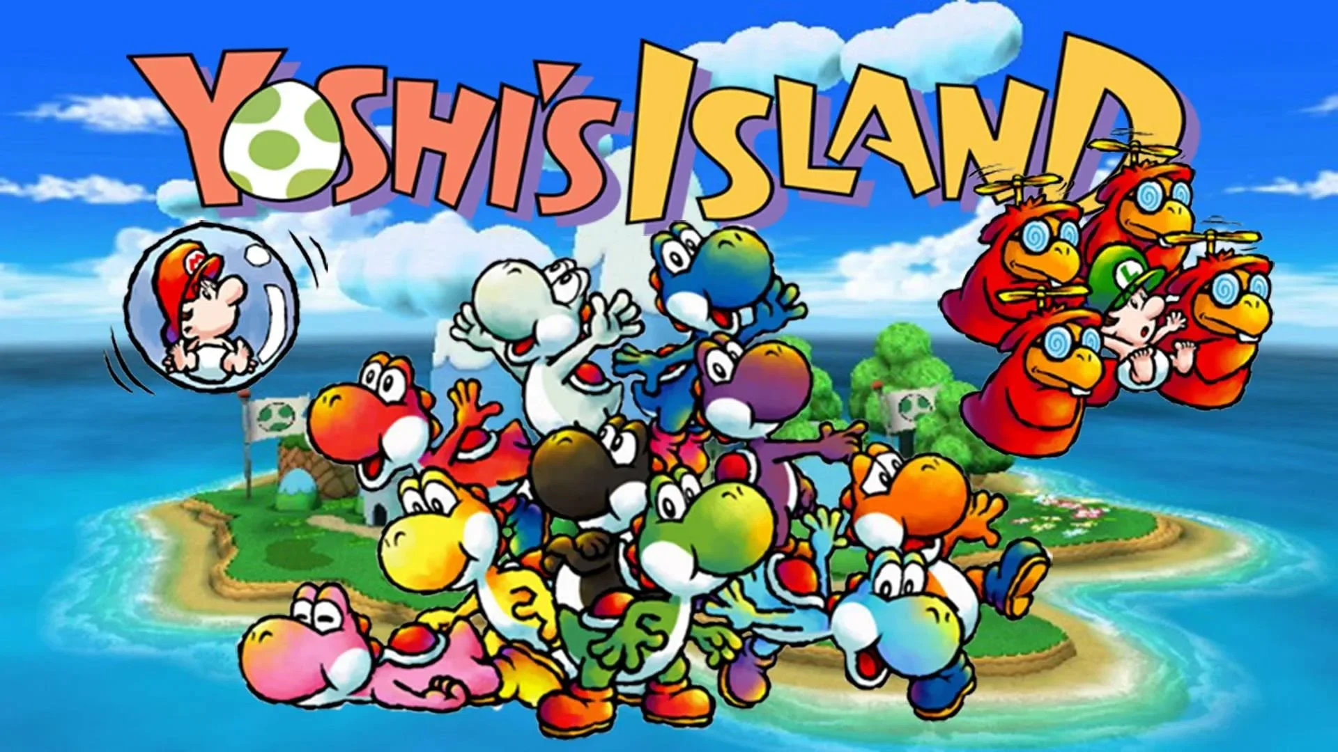 Jogue Super Mario World 2: Ilha de Yoshi, um jogo de Yoshi