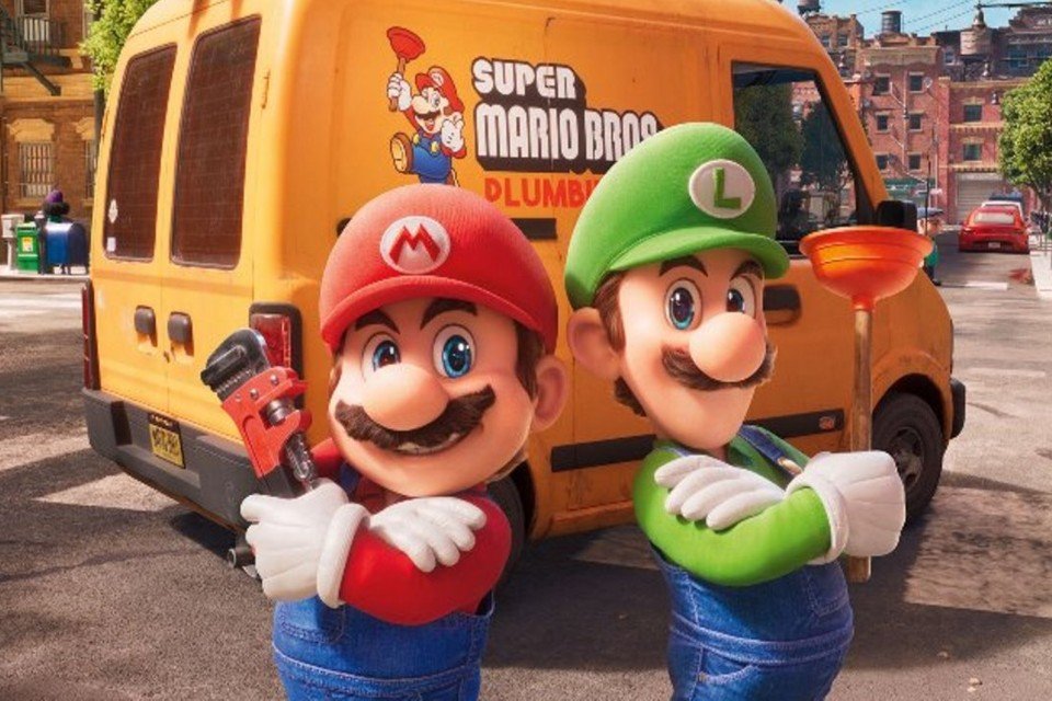 Filme Super Mario Bros supera bilheterias de Sonic e Mortal Kombat